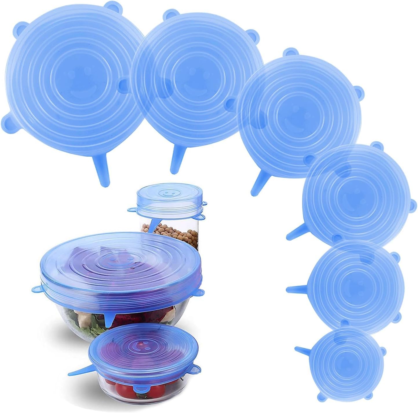 Tapas De Silicona Set X 6 Unidades