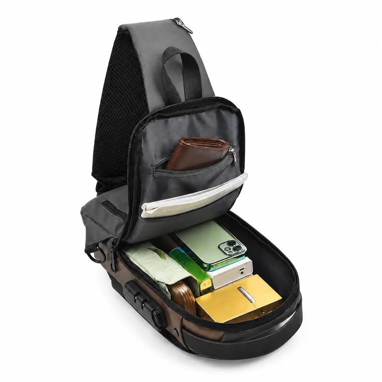 BANDOLERA MOCHILA BOLSO ANTIROBO