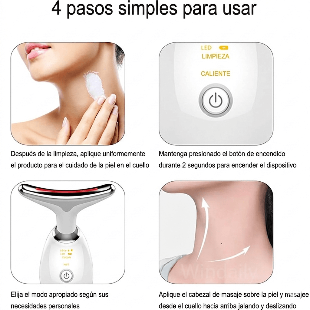 Masajeador Facial Lifting Pro LED