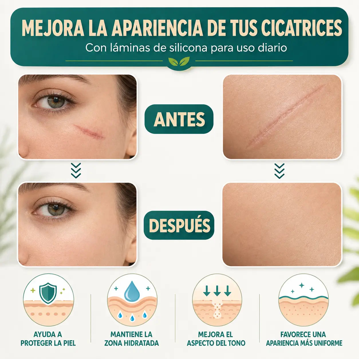 Cinta de Silicona | Adiós a las cicatrices